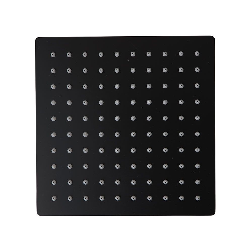 Matná černá sprchová hlavice