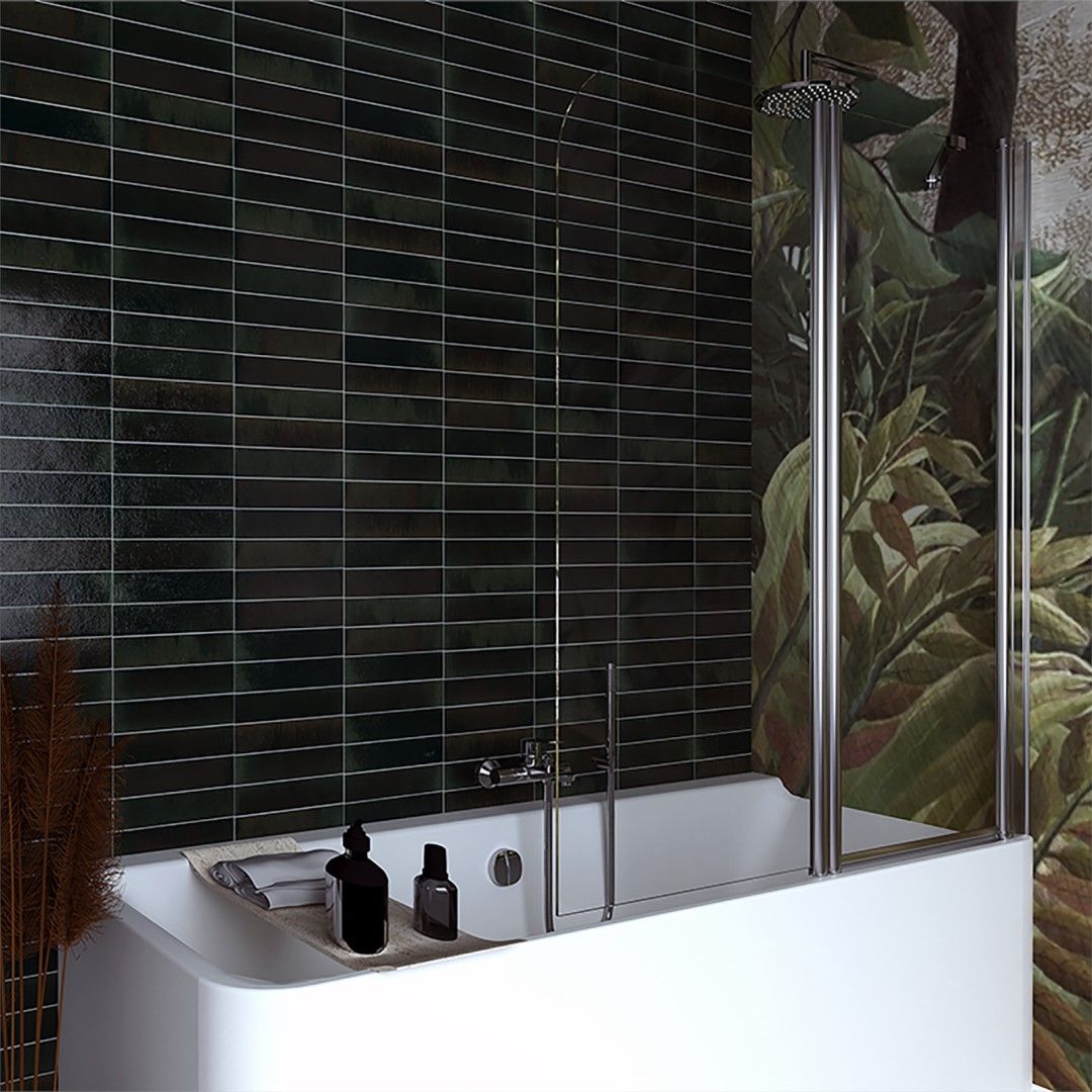 Horní sprchová stěna 120 cm oboustranná