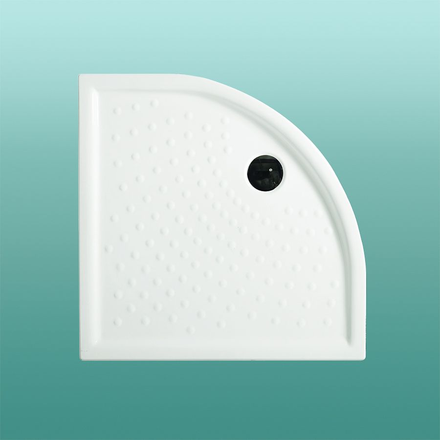 Půlkruhová sprchová vanička 80 cm