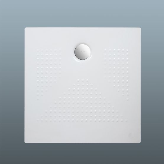 Piatto doccia in ceramica sottile 90x90 cm